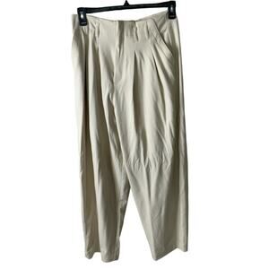 Free People Pants Womens 6 Pleated Stretch High Rise Casual Formal Officewear